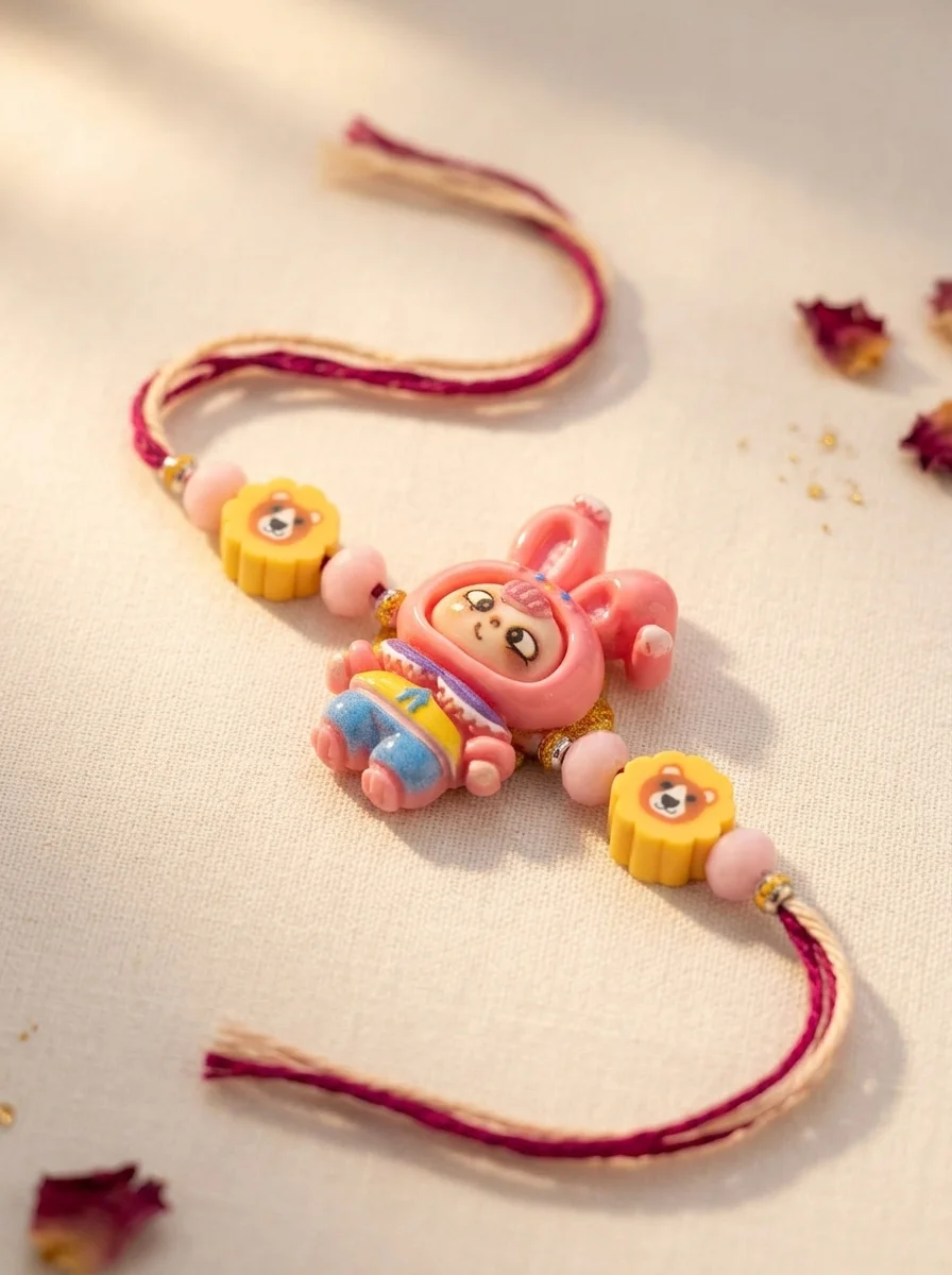 Cute Bunny Kids Rakhi